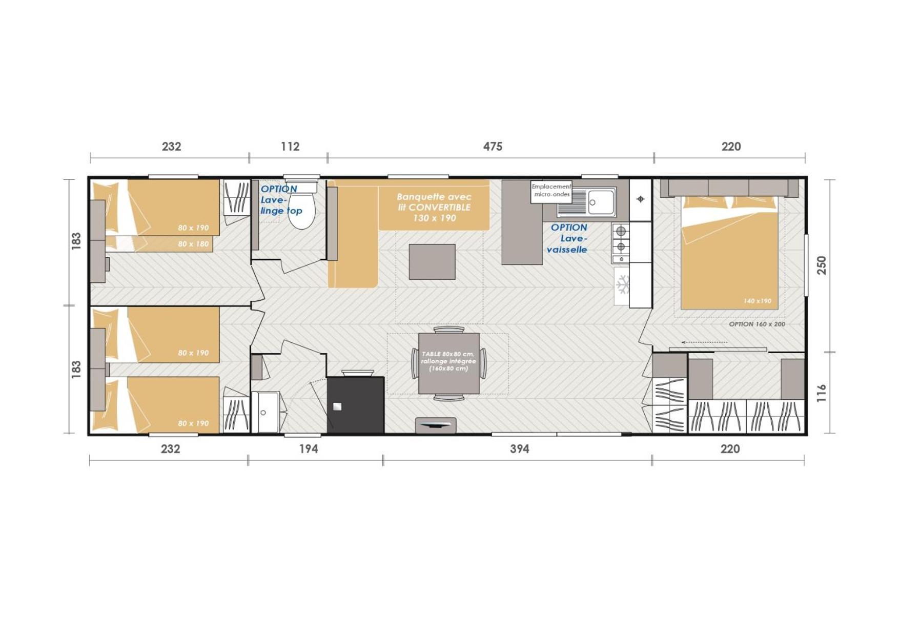 Superbe Mobil Home 6-8 Personnes Saint-Jean-de-Monts Ngoại thất bức ảnh